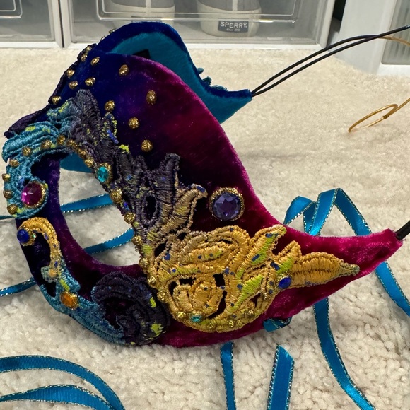 Cirque Du Soleil Mask From Las Vegas Fairy Insect Fantasy Masquerade Halloween - Picture 7 of 11